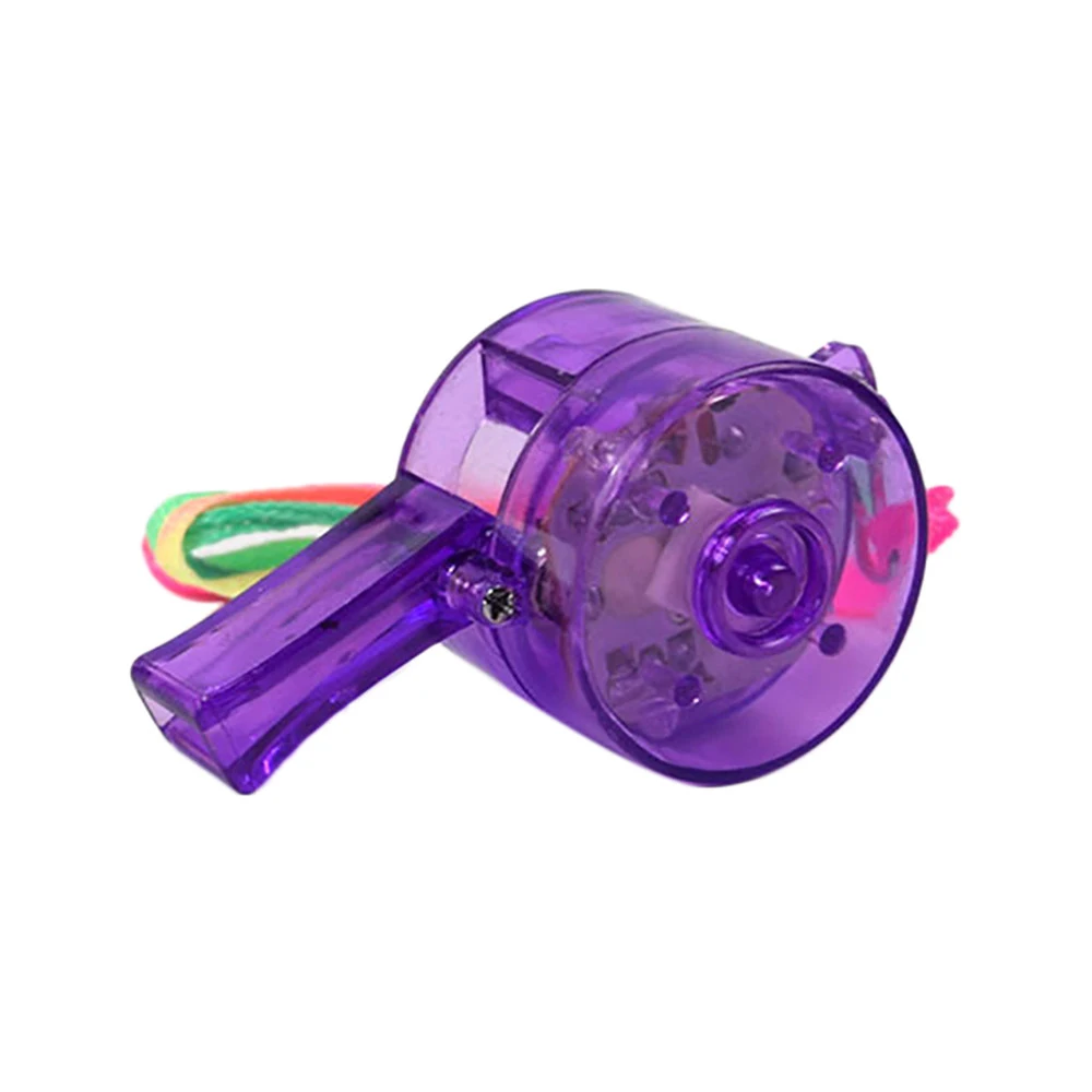 

Colorful Glow in The Dark Glowing Colorful Pendant Whistle LED Light Up Whistle Flashing LED Whistle LED Flashing Whistle