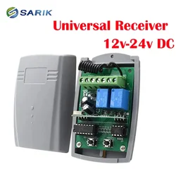 Garage Door Gate Recevier Smart Switch DC12V 24V 433.92MHz Fixed Code and Rolling Code Transmitter Switch