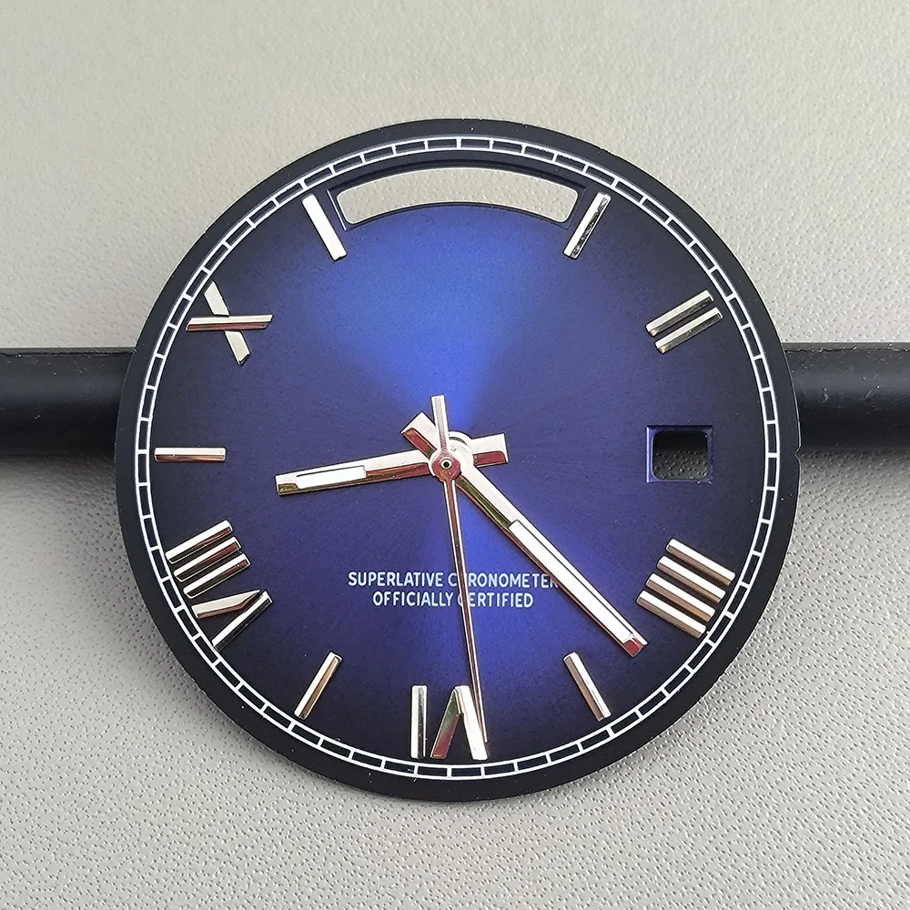 31mm Roman numeral dial Miyota 8285 watch with no luminous S dial and Roman stud suitable for mounting 8285 movement accessories