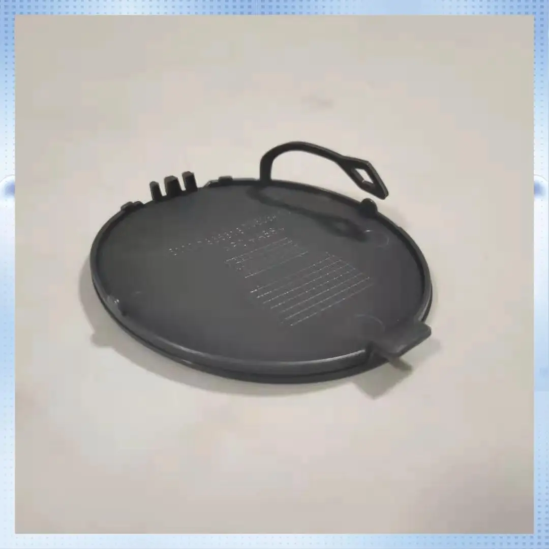 

AM-Left Side Front Bumper Tow Hook Cover Tow Eye Cap Unpainted 51117378591 For-BMW F15 X5 2013 2014