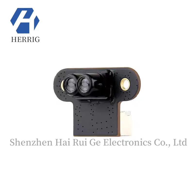 Mini módulo de radar de sensor de distância a laser de tempo de voo TOF com porta serial UART e comunicação de interface I2C