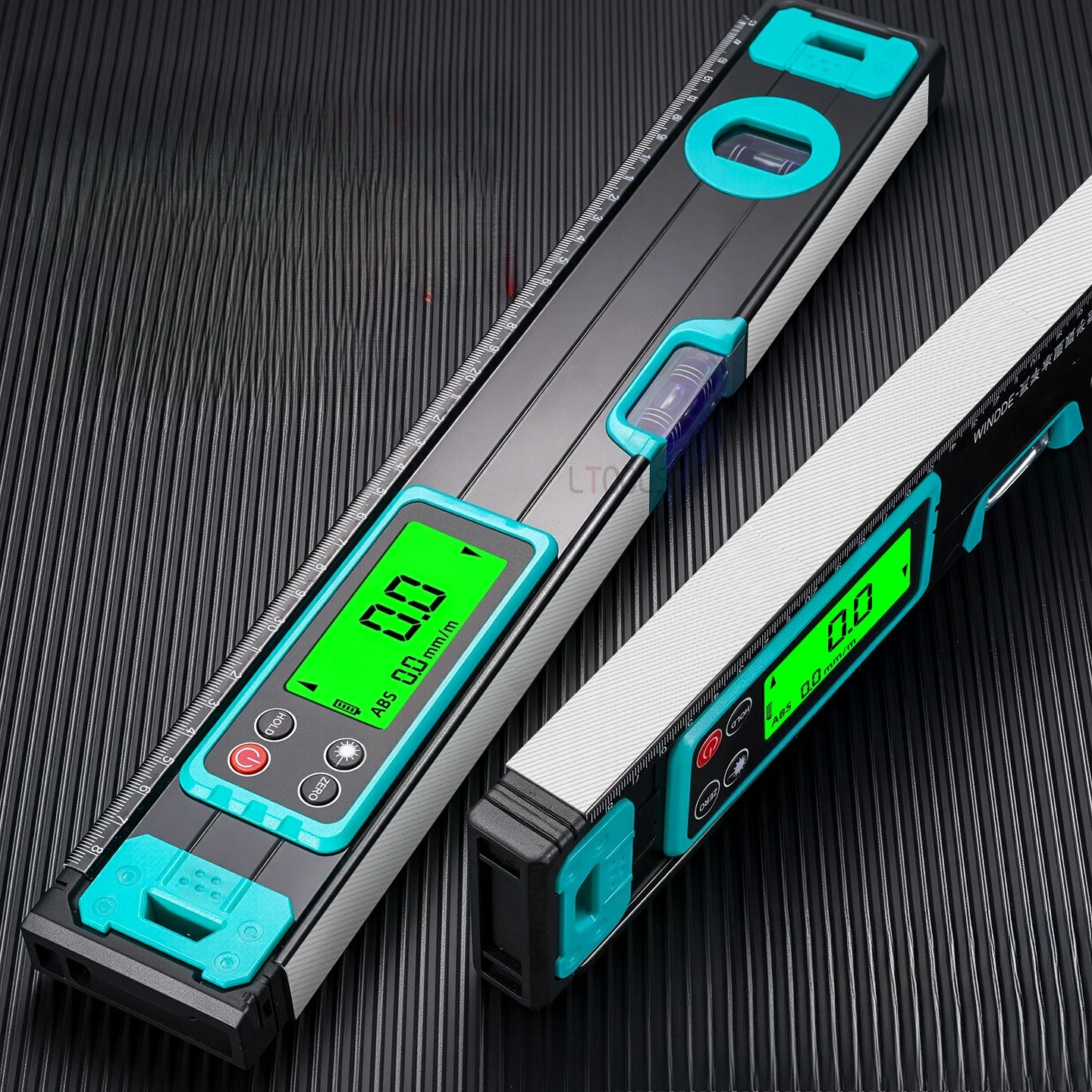 Bottom Magnetic Level Digital Scale Precision Adjustable Horizontal Bubble Ruler Household Decoration Measurement Auxiliary Tool