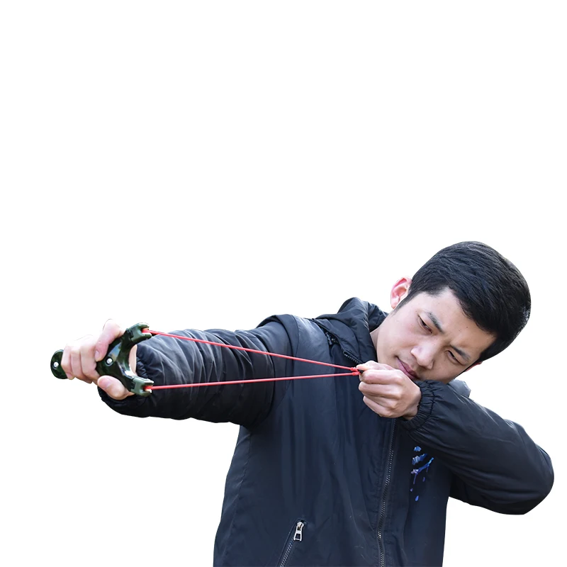 2023 Popular Pulley Slingshot High-strength Resin Slingshot Hunting Shooting Durable Sling Small Fish Shooting Slingshot