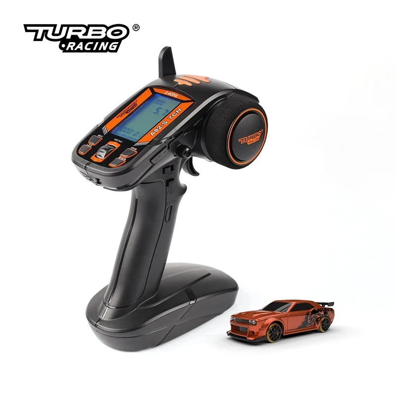 Turbo Racing 1:76 C65 Racing Drift RC Car Limited Edition with Gyro Radio Full Scale RC Toy RTR Kit for Kids and Adults