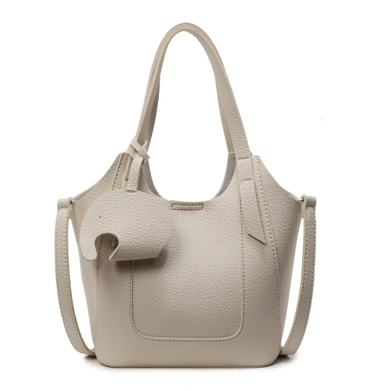 

2025 Yuezi Bucket Crossbody Bag for Women Inimalist Shoulder Handheld Purse Fashionable Handbag