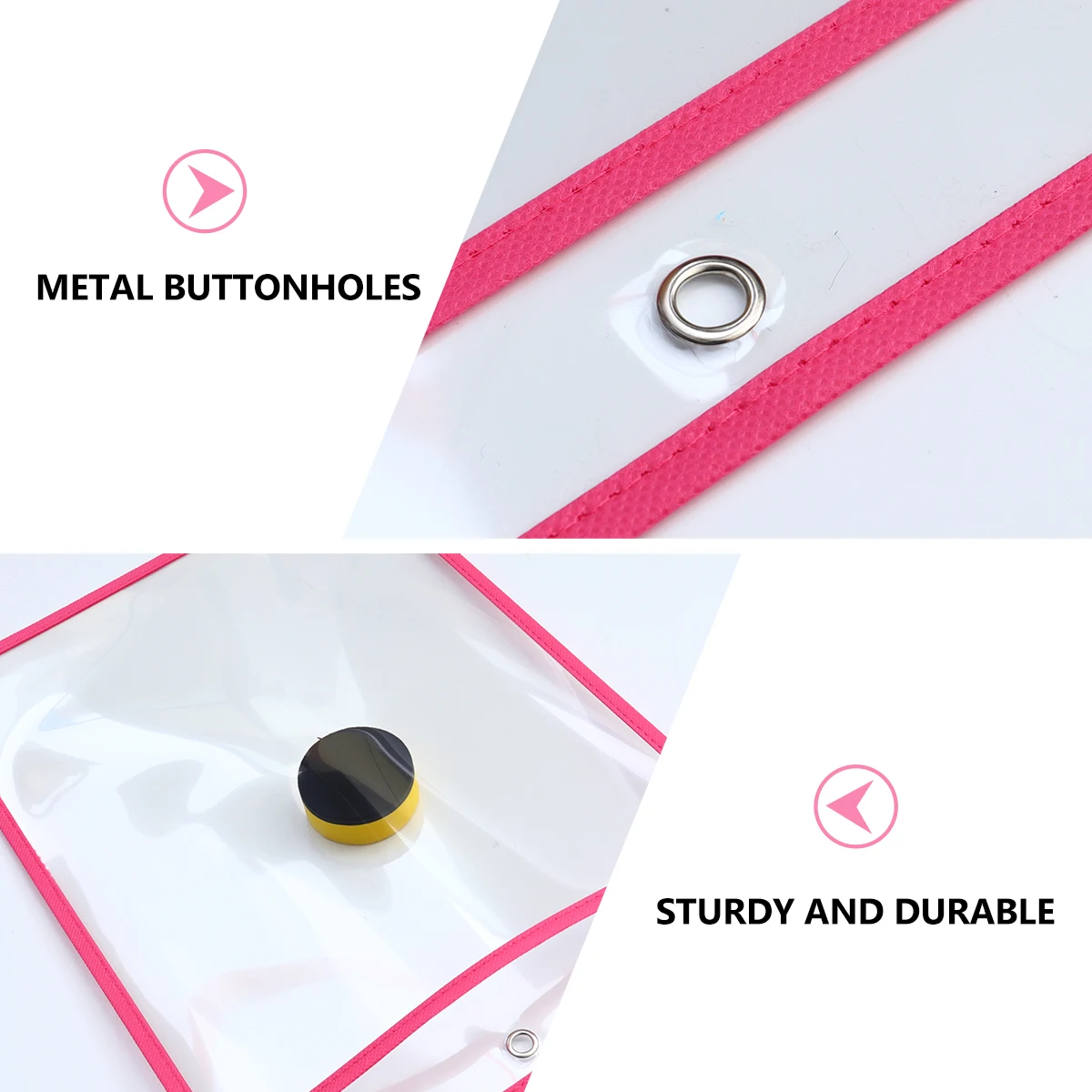 

Dry Erase File Bag Reusable Document Pouches Pocket Transparent Pockets for Children