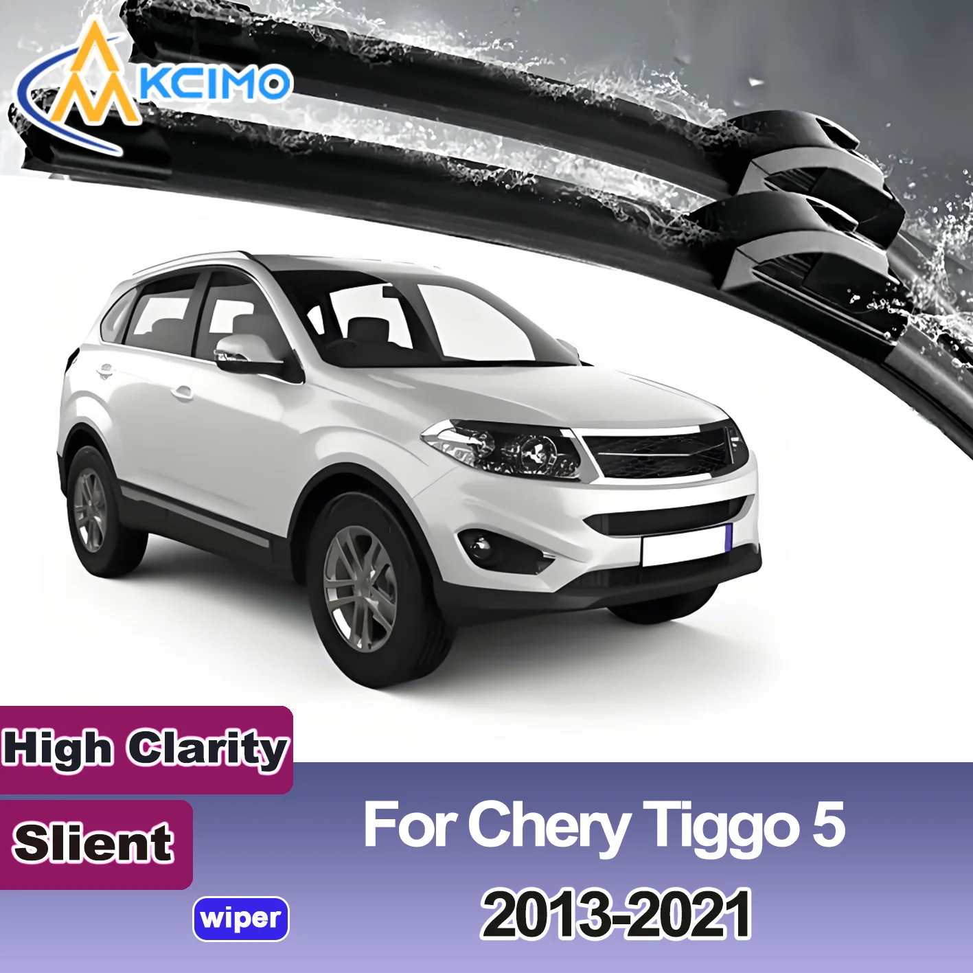 

2PCS New Wiper Blades for Chery Chery Tiggo 5 2013-2021 Cowin X5 Cowin 5 SUV Chery Grand Tiggo DR6 (Italy) EVO6 (Italy) Brushes