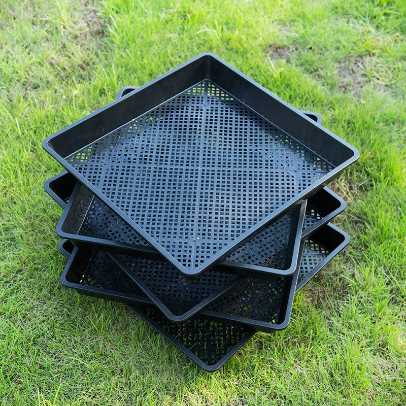 Rectangular Seedling Growing Trays, Multi-use Germination Sprout Tray for Dendrobium Maca Seed Cultivation, Garden Plant Seed