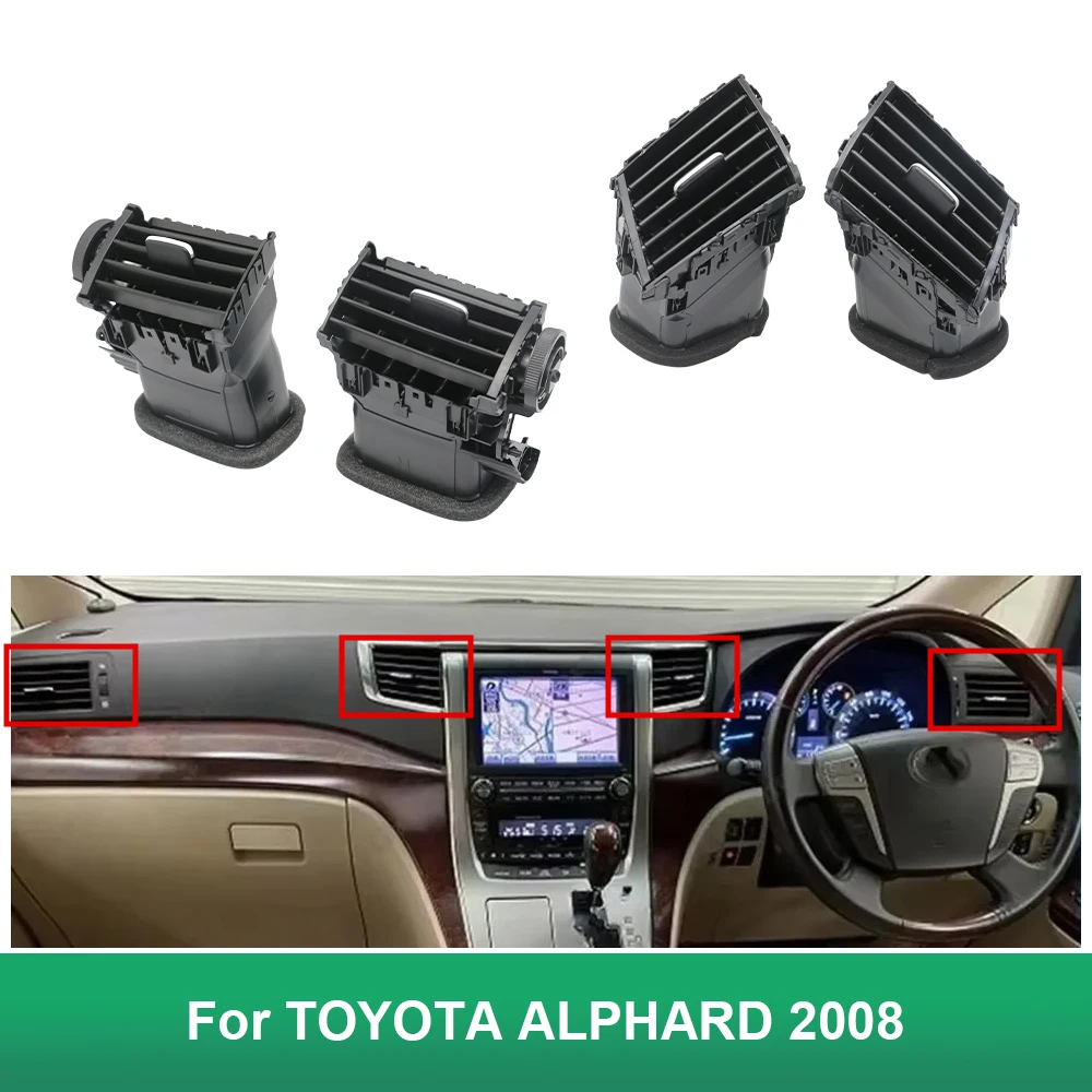 

Автомобильная воздушная решетка для TOYOTA ALPHARD 2008, ВЕНТИЛЯЦИОННЫЙ РЕФИТИНГ RHD