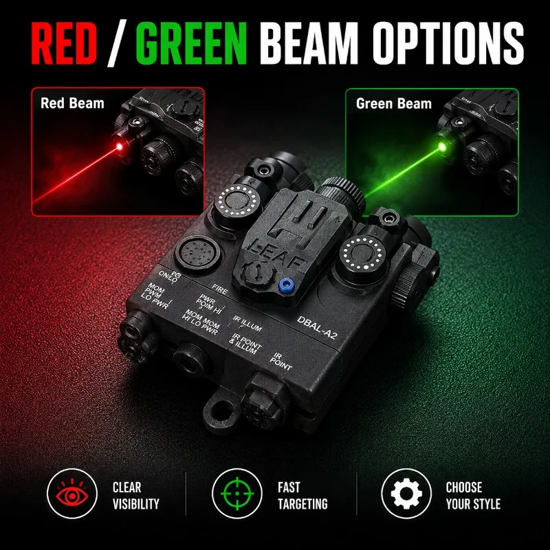 Dual‑Switch Controlled Illumination Module Dual‑Tone Beam for Creative DIY Hobby Projects