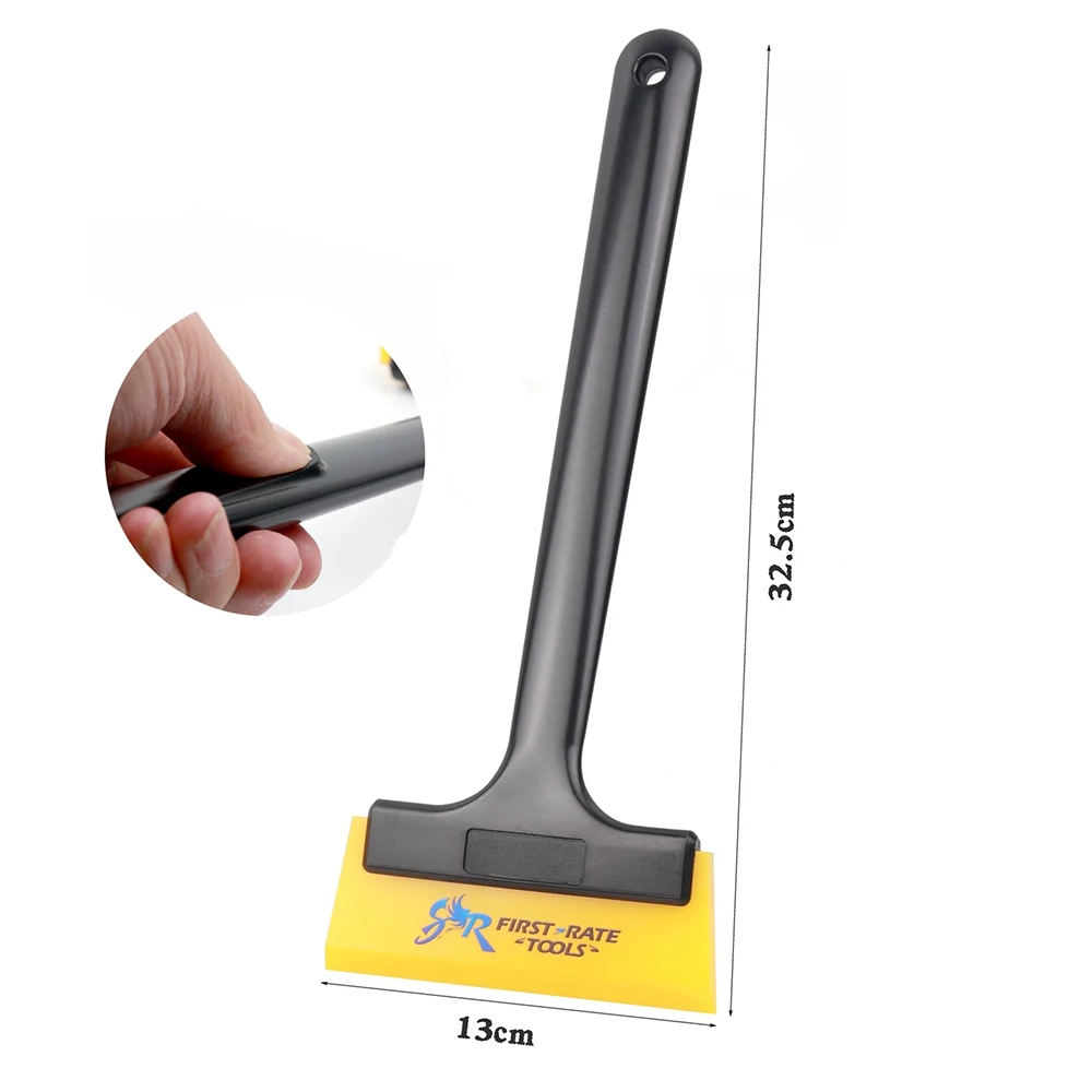 

ALIWRAP 32.5cm Handy Rubber Blade Squeegee Car Windshield Glass Cleaning Tool Window Tint Install Cleaner Snow Water Remover