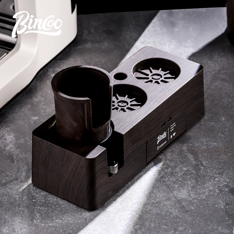 

Bincoo coffee press foundation make-up seat retro espresso handle powder distributor powder press storage seat 51/58MM universal