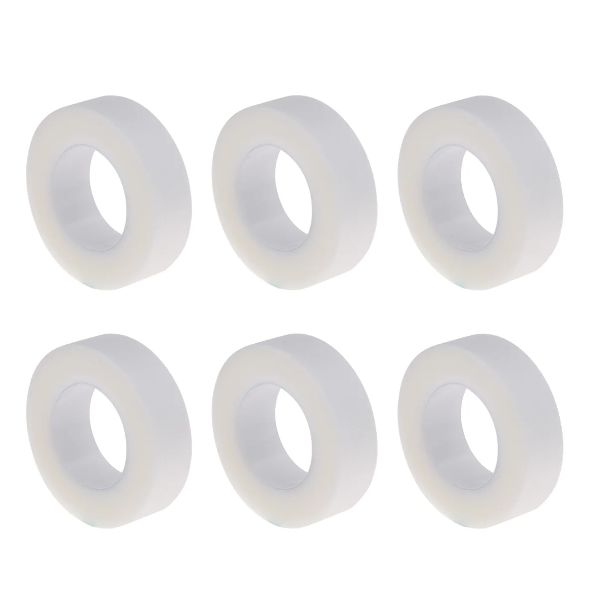 

6Pcs Eyelash Isolation Tape Soft Non-Woven Fabric Medical Tape for Eyelash Extensions Lash Extension Supplies Beauty Salon Use