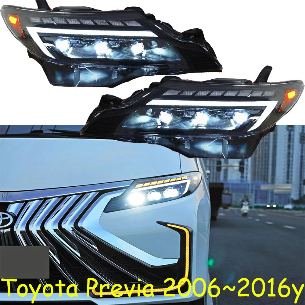Автомобильная фара для Toyota Preia ACR50, фара 2006 ~ 2016y, автоаксессуары, светодиодная противотуманная фара
