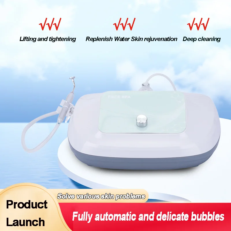 Japanese Magic Oxygen Bubble Beauty Cleaner, Facial Brush Cleaning, Massage Beauty Instrument, Multi-functional Beauty Salon