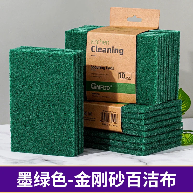 

30Pcs Reusable Non Scratch Kitchen Dish Scouring Pads Multi Purpose Scrubbing Sponges for Pots Pans Dishes Household
