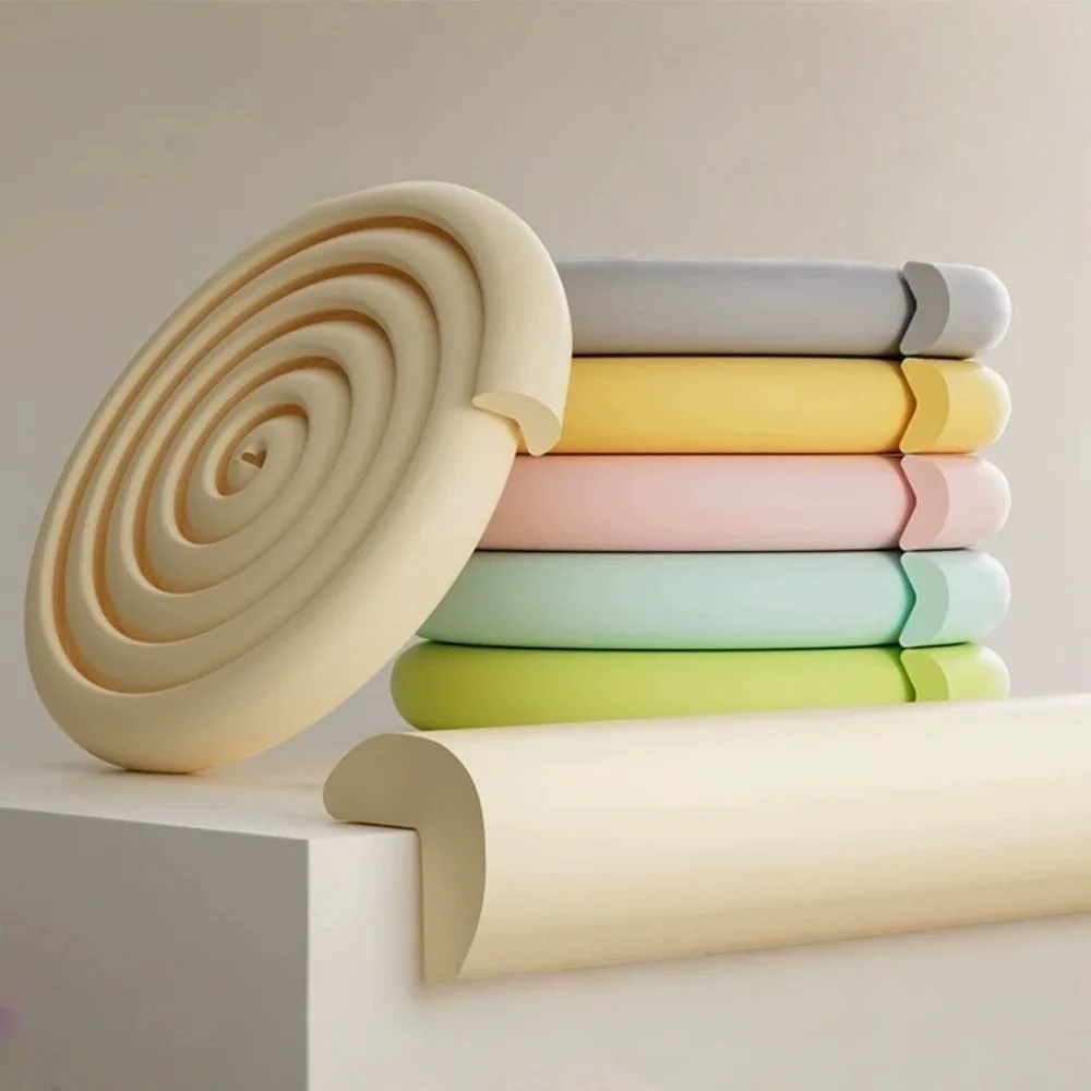 

2-метровая L-образная резиновая защитная лента для детей, для углов и краев столов, для детских садов и дома, защита от травм для малышей