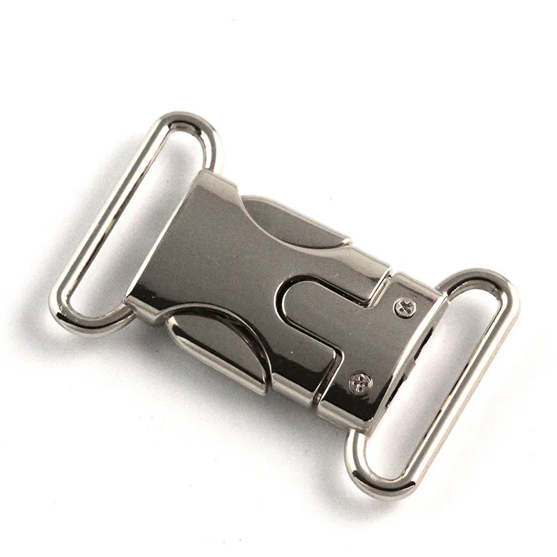 1/2/4pcs Quick Side Release Buckles Metal Leather Bag Backpack Purse Strap Webbing Belt Clasp Lock DIY Repair Supplies