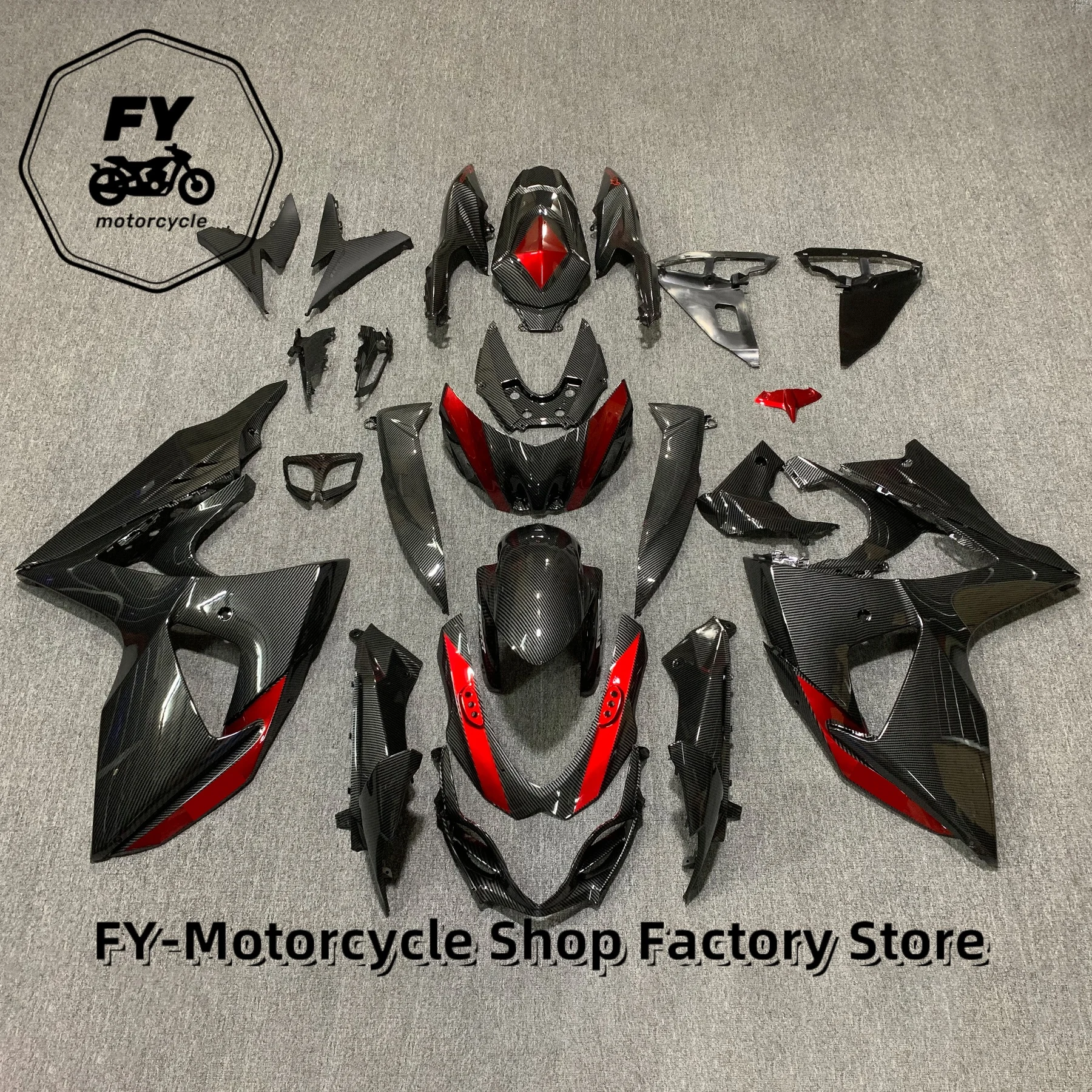 Full ABS Fairing Kit Body Panel Set Fit Suzuki GSXR1000 K9 09‑16 2009‑2016 Sportbike Replacement Outer Cowling Fairings Assembly