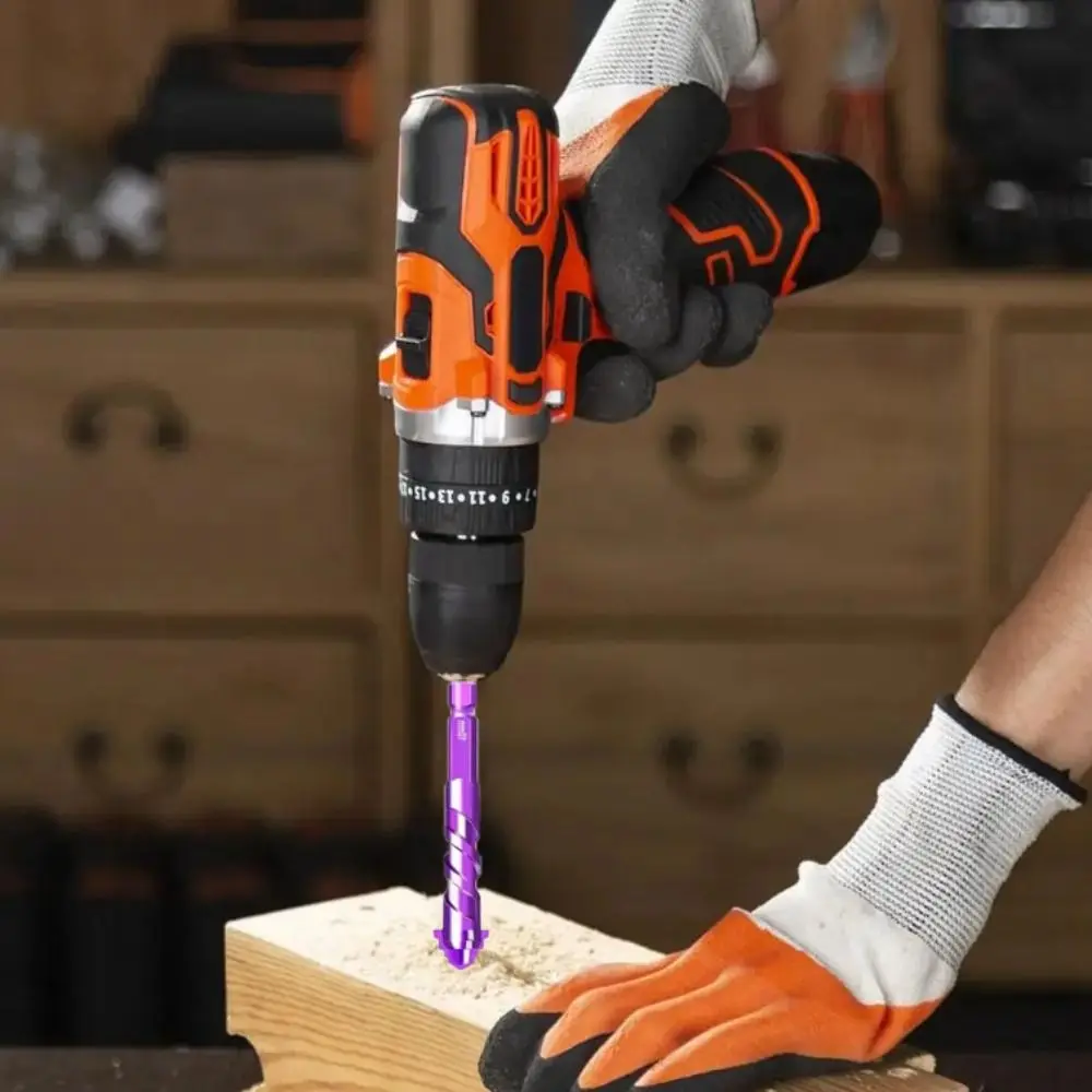 

Многофункциональный набор инструментов высокой твердости, стальной сплав, устойчивый к ржавчине, четырехгранные пилообразные сверла, эксцентриковый дизайн, четыре канавки