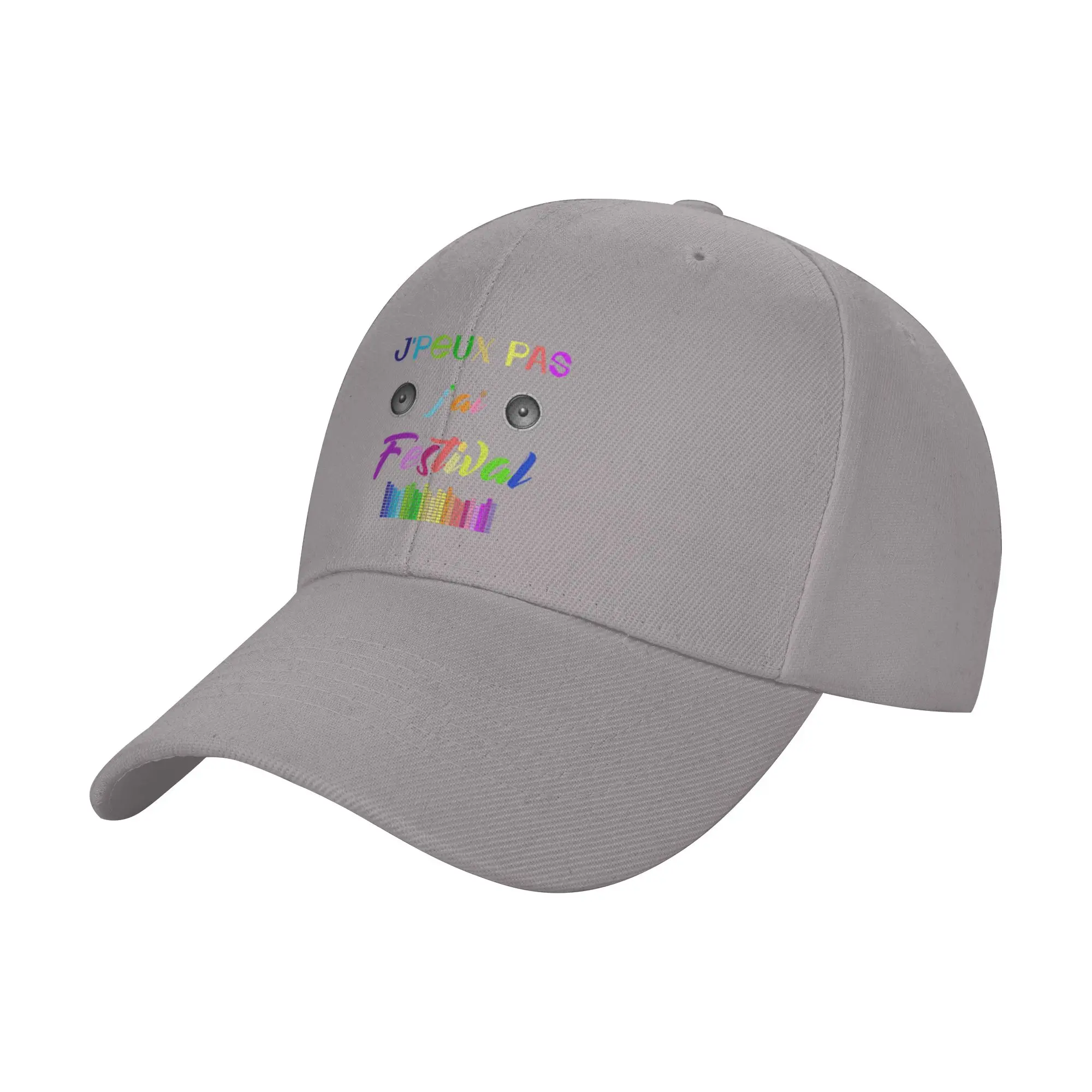 I can t I have a festival Trendy Baseball Cap Baseball Game Sturdy Brim Sun Hat