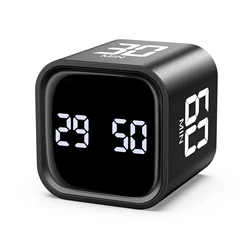 Multi Cube Timer Rotation Timer Cooking Countdown Gravity Sensor Flipping Timer for Tasks, Work, Study, Kitchen