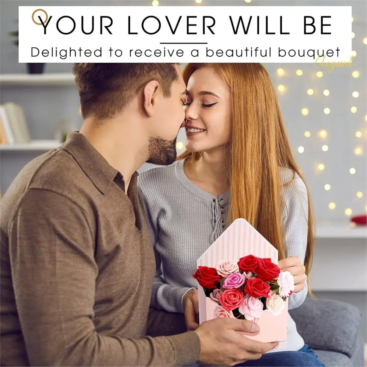 10pcs Bouquet Envelope Boxes, Flower Wrapping Gift Bags, Folding Hand-Held Envelope Boxes, Teacher'S Day Gift Boxes