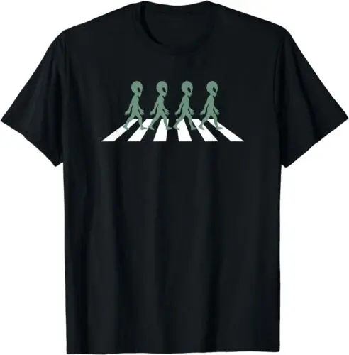 NEW LIMITED Alien Road I Aliens UFO Area 51 Roswell T-Shirt