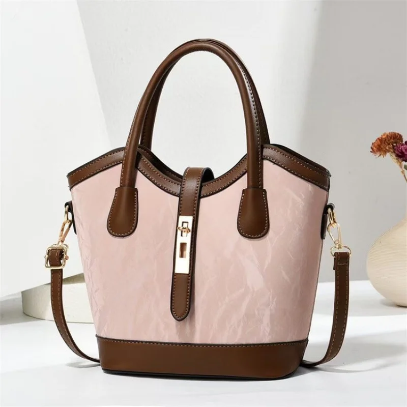 

High-End Luxury Brand Ladies Crossbody Bag Leather Famous Designer Elegant Fashionable Trendy Vintage Bag