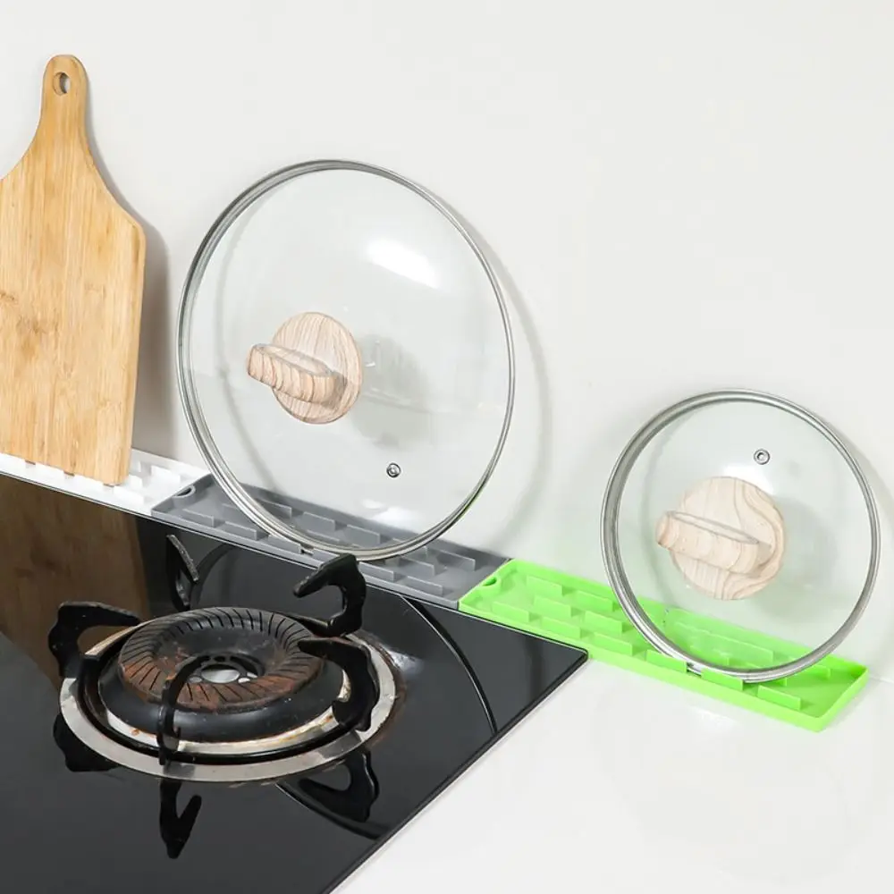 다용도 유연한 냄비 뚜껑 보관 매트 3개, 내열성, 내구성, 미끄럼 방지 매트, 가정용 배수대, 조리대
