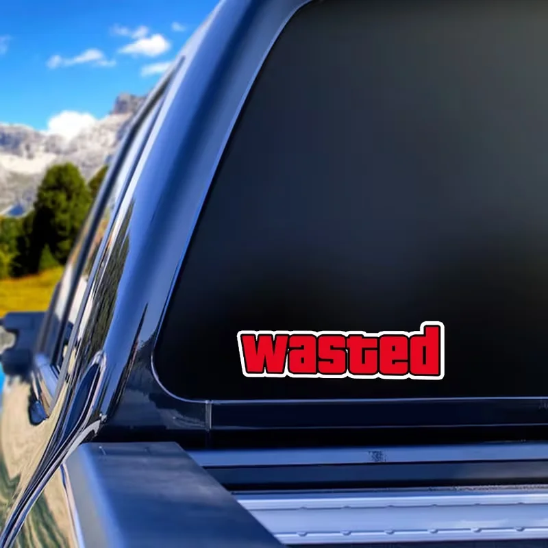 ملصق ممتص الصدمات من الفينيل GTA، مقاوم للماء، مقاس 5