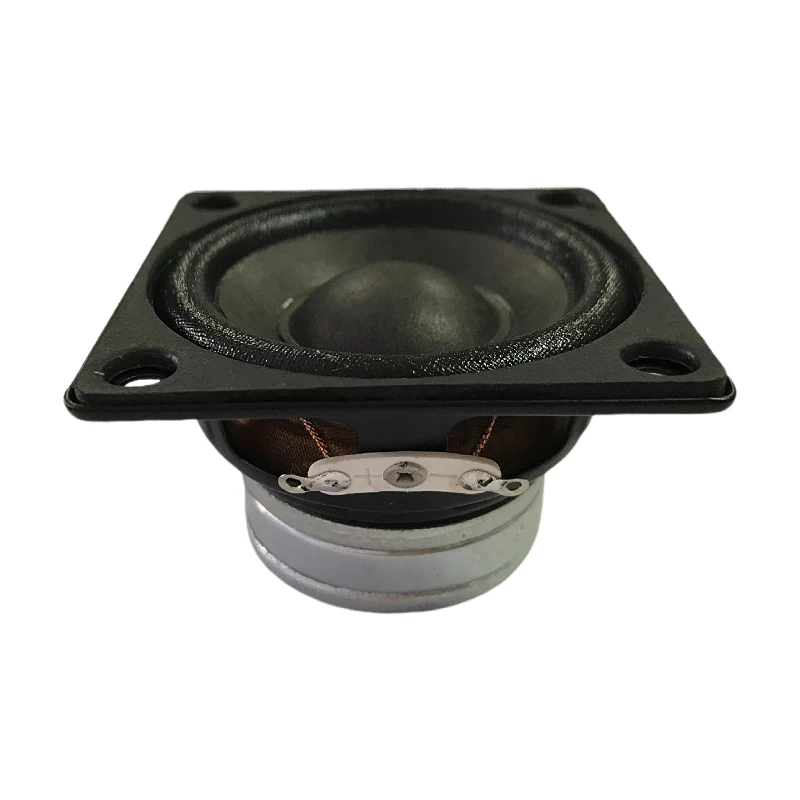 2.25 Inch 4Ω/8Ω RMS Power 6W Midrange Neodymium Magnetism Speaker 57mm 91DB Paper Cone Cloth Edge square Full Range Horn Speaker