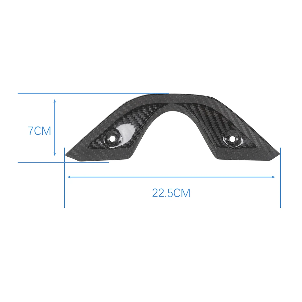 For Ducati 749 999 2003 2004 2005 2006 MOTO4U Carbon Fiber Key Protector Key Guard Cover Cowl Fairing Motorcycle Accessories