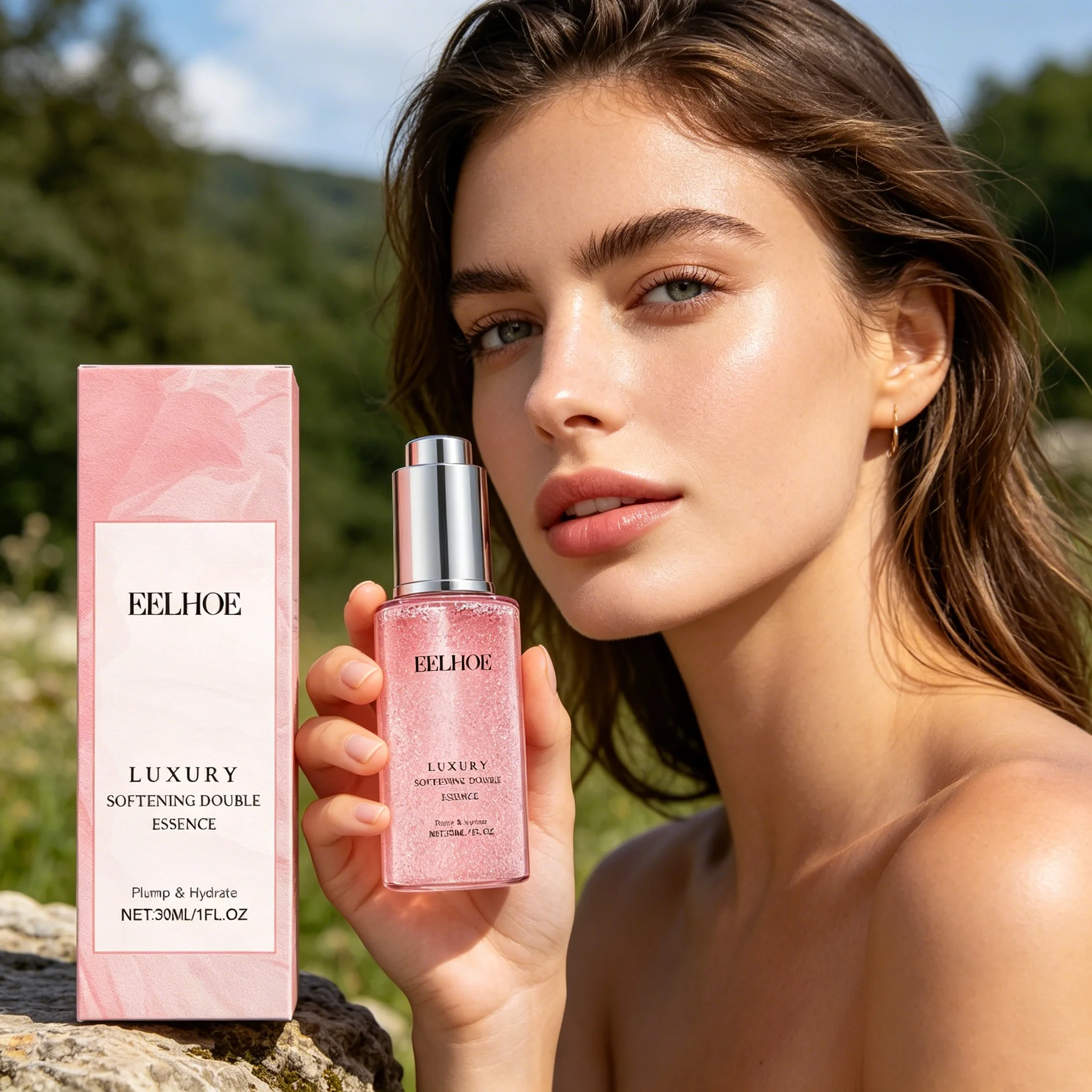 EELHOE Advanced Collagen Boost Lifting Serum Firming Anti Wrinkle Skin Rejuvenation Essence For Face Jawline Tightening