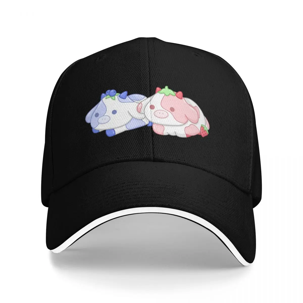 

Berry Cows Baseball Cap Horse Hat Christmas Hat Rave Women's Golf Clothing Men's