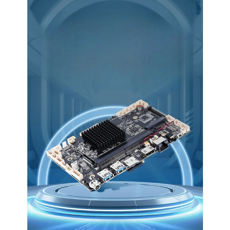 RK3399 industrial main board facial recognition gate human-machine  computer advertising machine Android main board