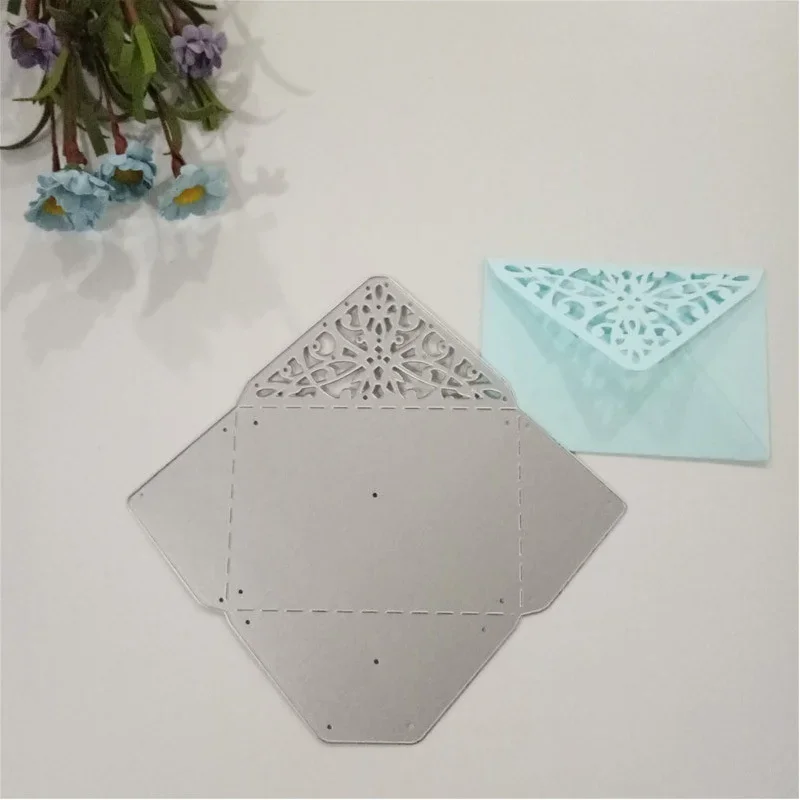 Envelope Templates Scrapbooking Metal Die Cut Cutting Cute Embossing Paper Card 3d Stencil High Quality