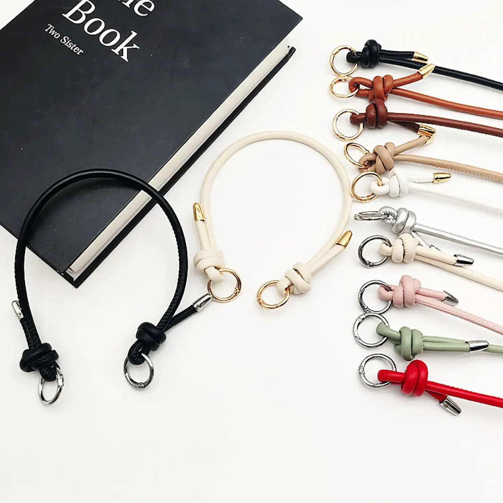 

1Pcs New Detachable PU Bag Straps High Quality Handbag Handles With Solid Colors Adjustable Bag Accessories Bag Straps