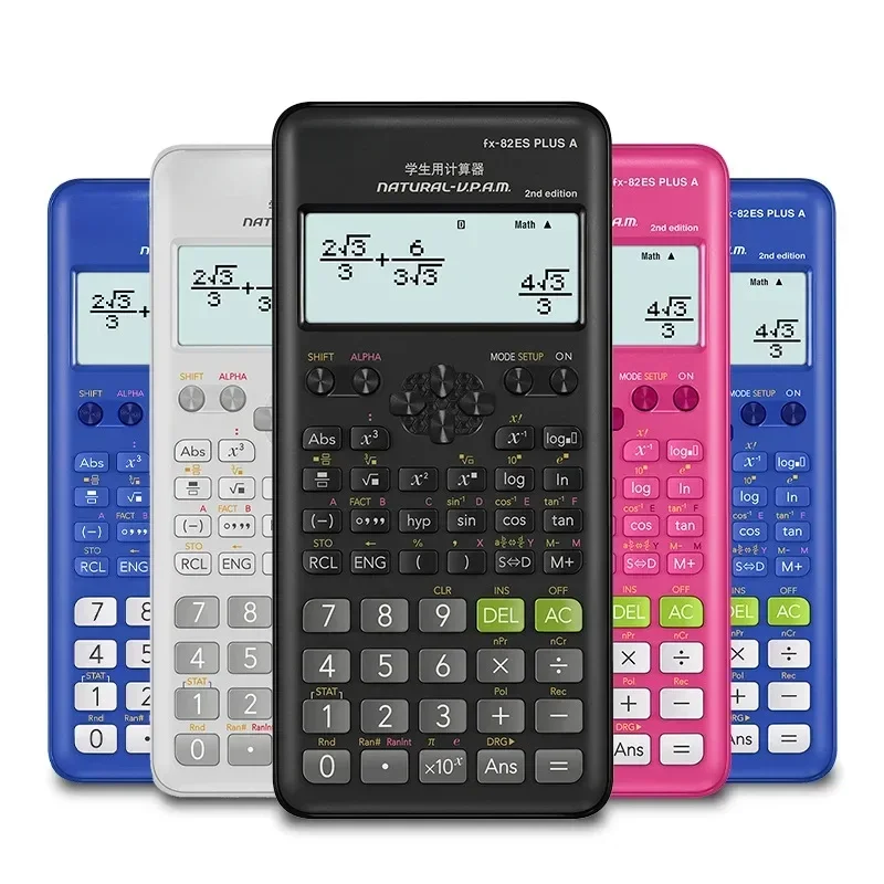 2025 New Scientific Function Calculator Fx-82es Plus A Student Exam Multifunctional Function Calculator Accounting Cpa Special