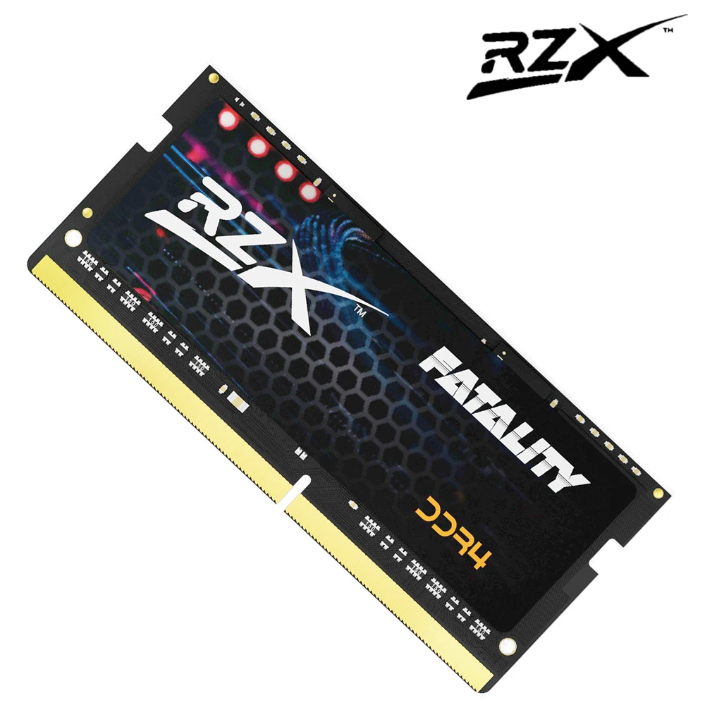 RZX DDR4 Memória RAM Laptop 16GB 8GB 32GB 1.2V 260pin 3200MHz 2666MHz 2400MHz PC4 Notebook Memória Sodimm
