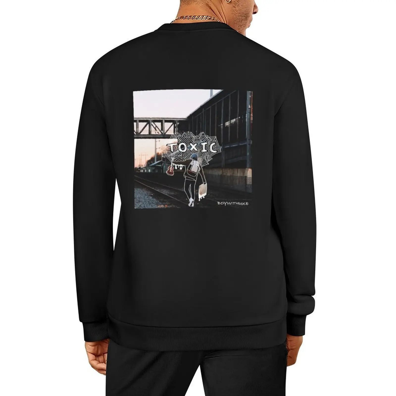 

Top Merch Boy Toxic Pullover men clothes mens designer clothes anime clothes autumn jacket men sweatshirt