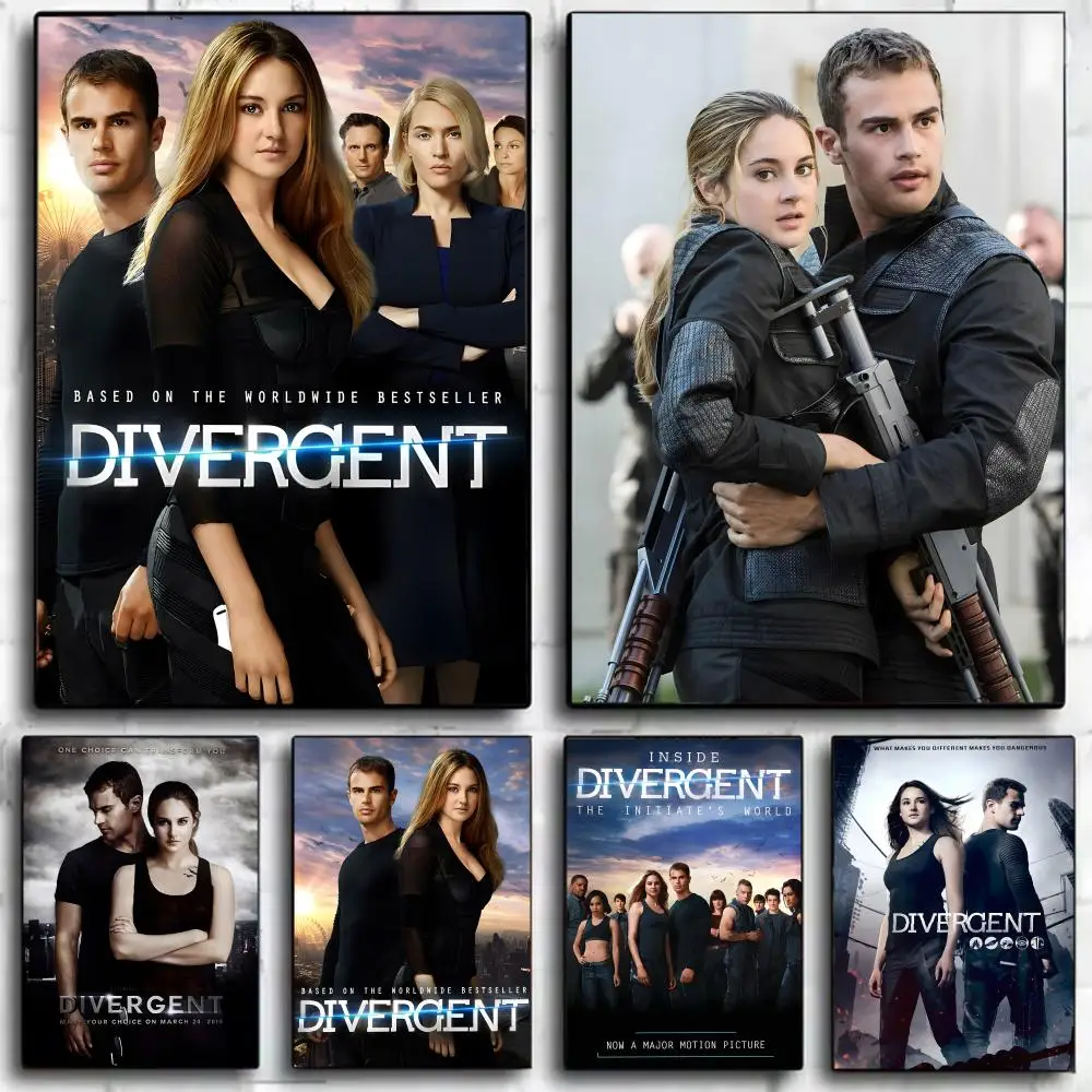 Fashion Epic Thrilling D-Divergent Poster Wall Art Print Decorative Mural Home Decor Gift Unframed