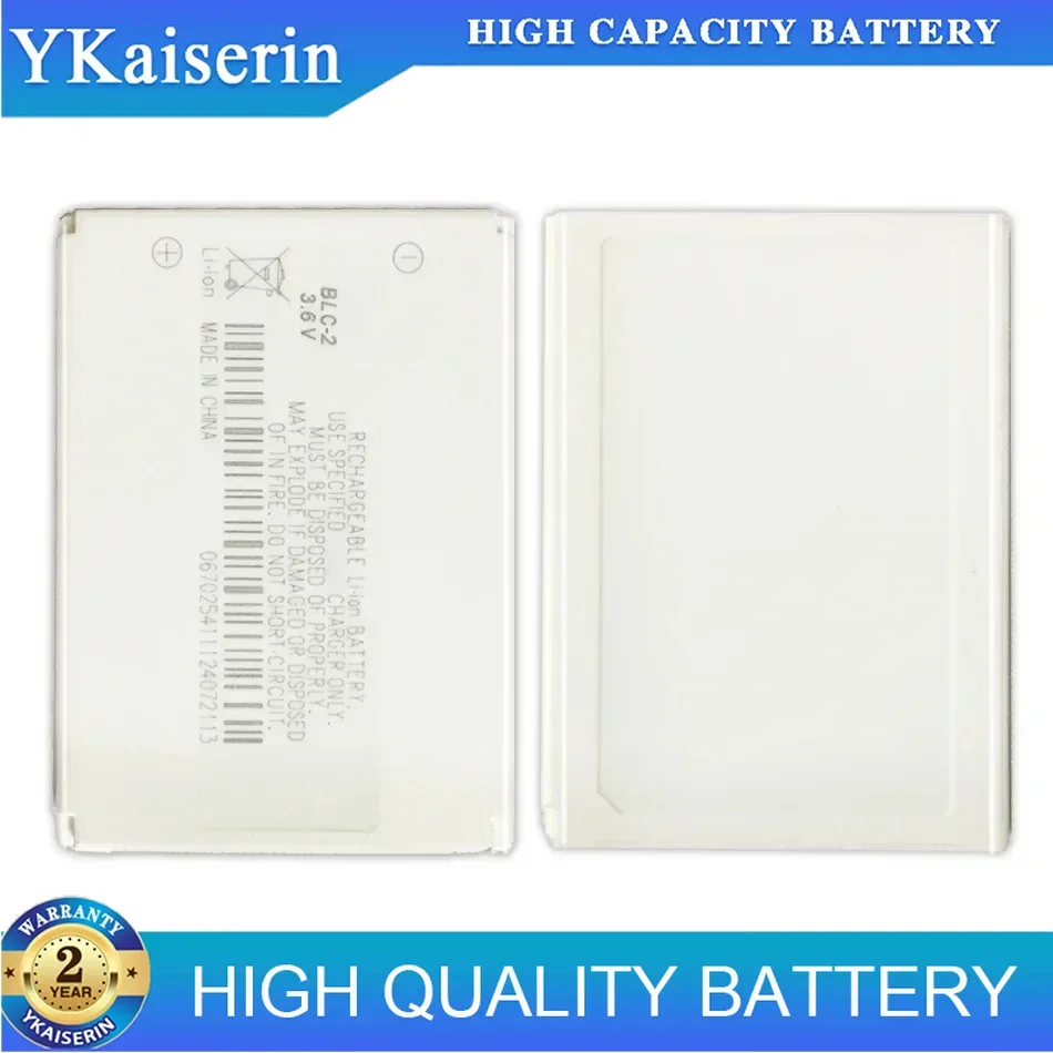 Mobile Phone Battery For Nokia 3310 3330 3410 3510 5510 3530 3335 3686 3685 3589 3315 3350 3510 6650 6800 BLC-2 800mAh