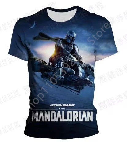 3D Quick Drying Short Sleeved Men T shirt Around The 50th Anniversary of Star Wars Adult Children's Parent Child T shirts