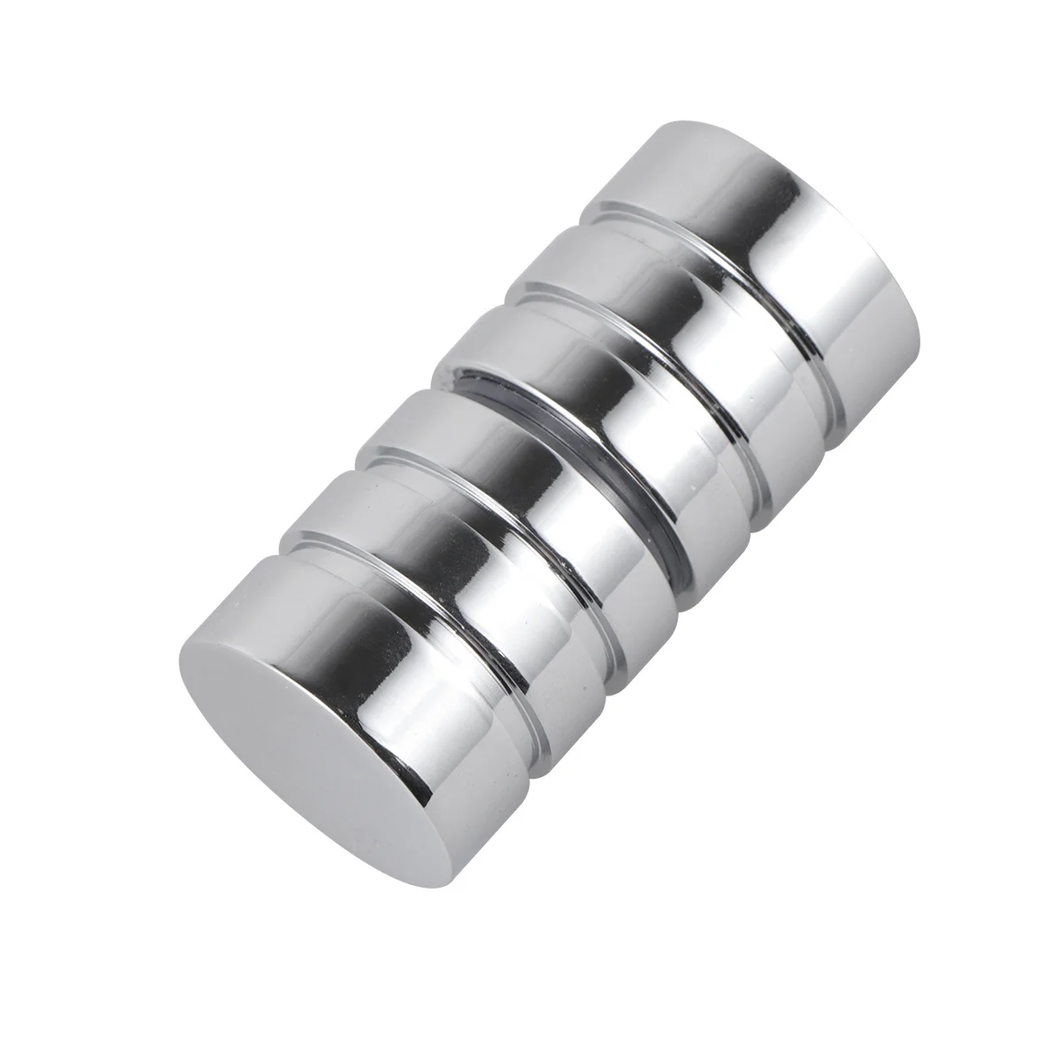 

1Pcs Stainless Steel Glass Door Pull Handle Modern Zinc Alloy Cabinet Drawer Knob Single Hole Furniture Kitchen Hardware