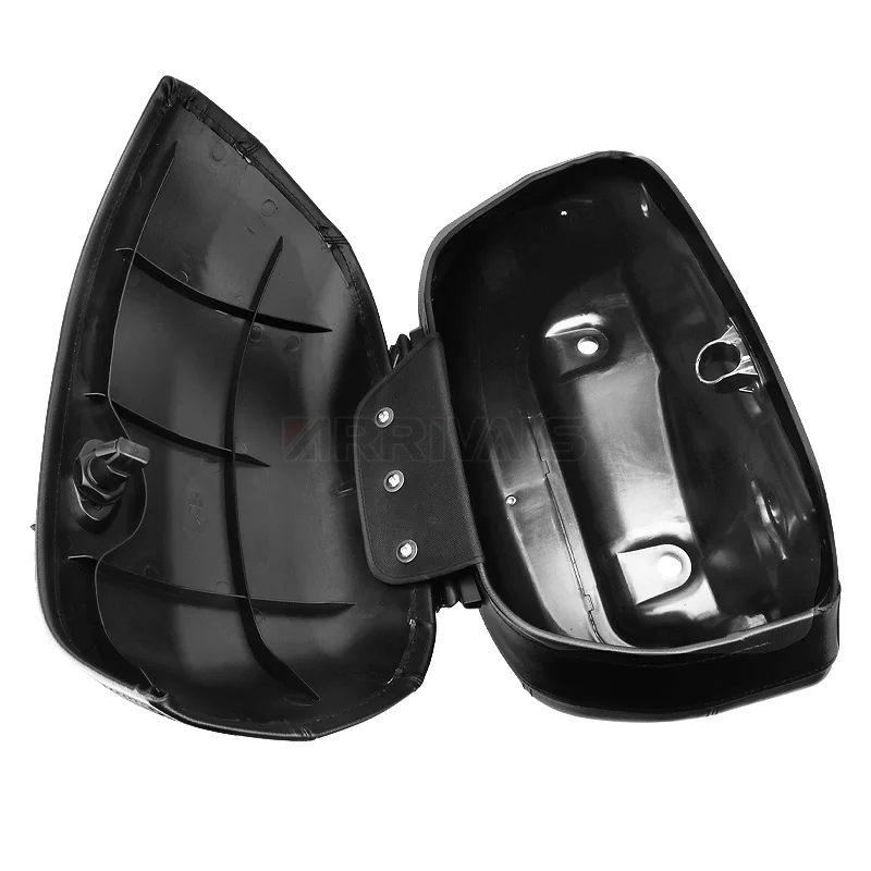 Motorcycle Hard Bag Saddlebag & Heavy Duty Mounting Kit Universal For Kawasaki For Honda For Harley Touring Softail