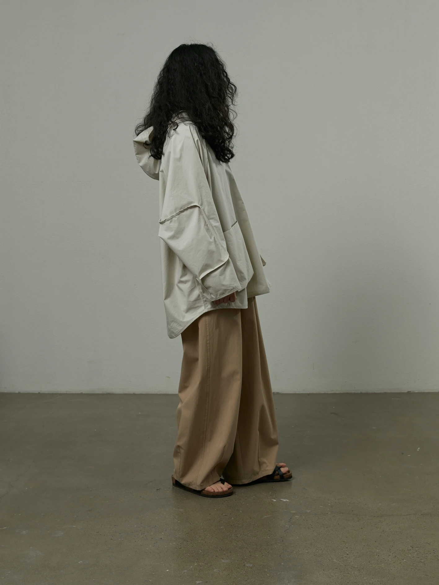 

Комбинезон Tendblank из чистого хлопка с асимметричным подолом и 3D-эффектом, цветной, с капюшоном, премиум-класса, для работы и повседневной носки