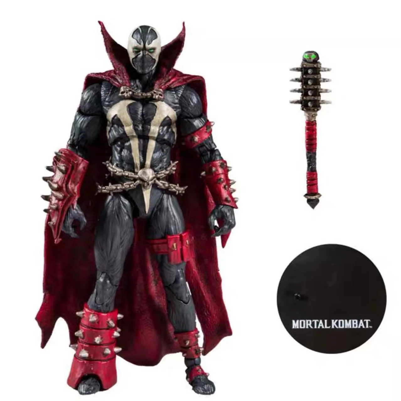 Mortal Kombat Spawn Action Figure PVC Toy Model Doll Collection Gift Sword or hammer Style In Retail Box