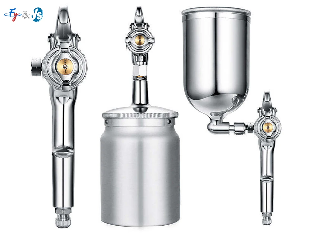 Premium W-71 Air Spray Gun, Multiple Nozzle Sizes, Durable Alloy Tool for Professional Paint Spraying
