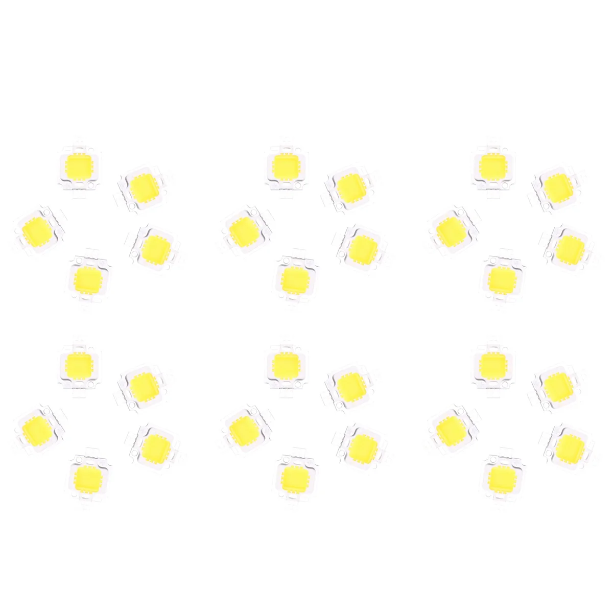 A71P 30 قطعة IC LED لمبة بيضاء دافئة 10W 3200K 800LM 9 - 12V #1